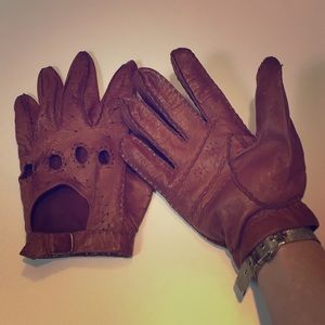 ⚡️Vintage leather driving gloves